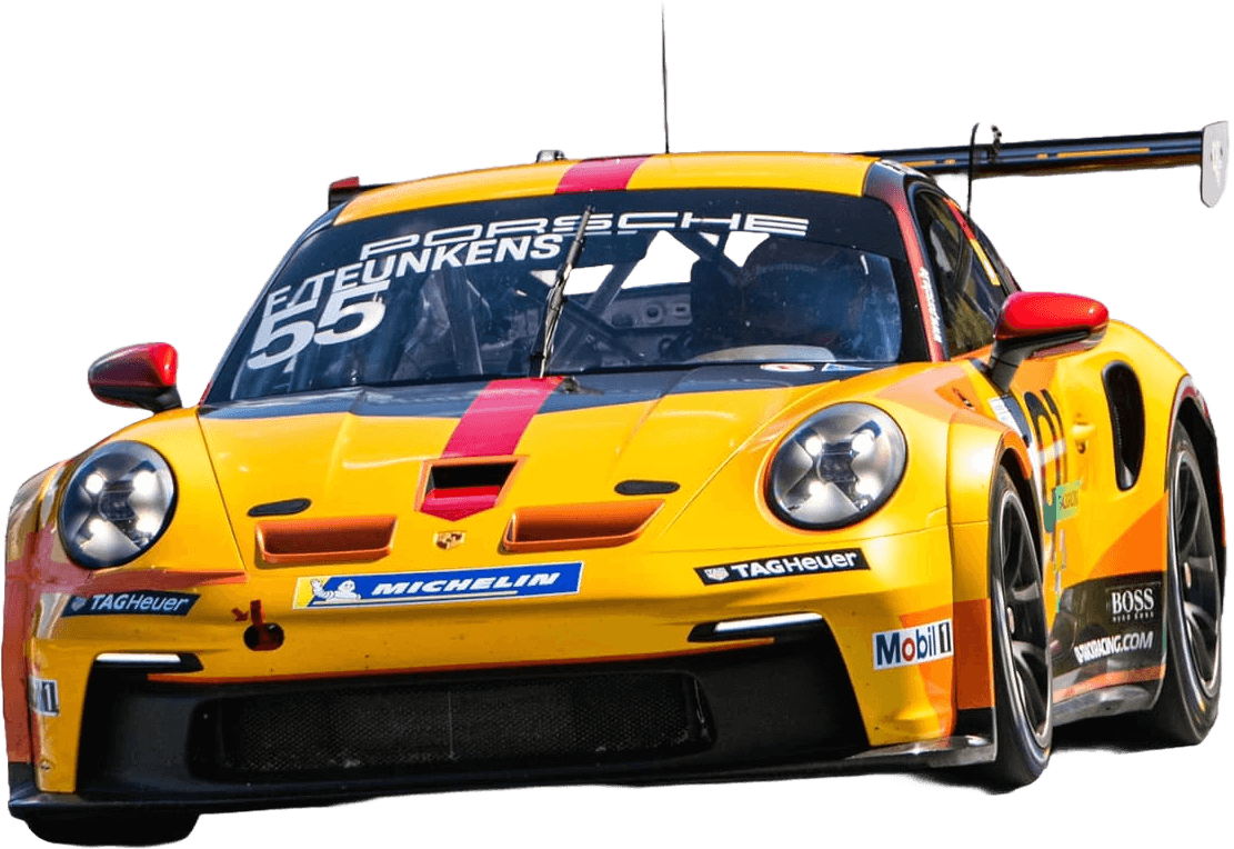 Home 1 Verhuur van de iconische Porsche 992 Cup racewagen.